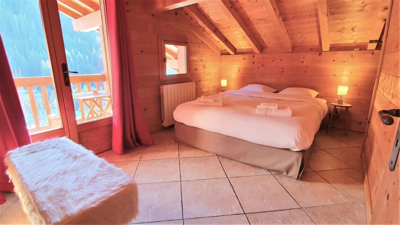 Bienvenue Dans Notre Chalet! Appartement Les Sitelles Le Grand-Bornand Exterior foto